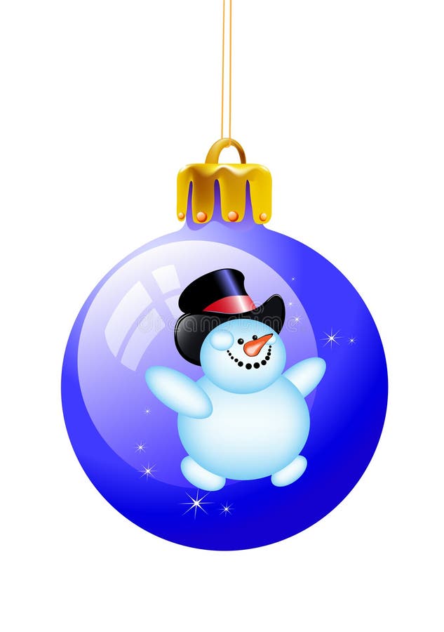 Christmas snowman stock illustration. Illustration of male - 11344014