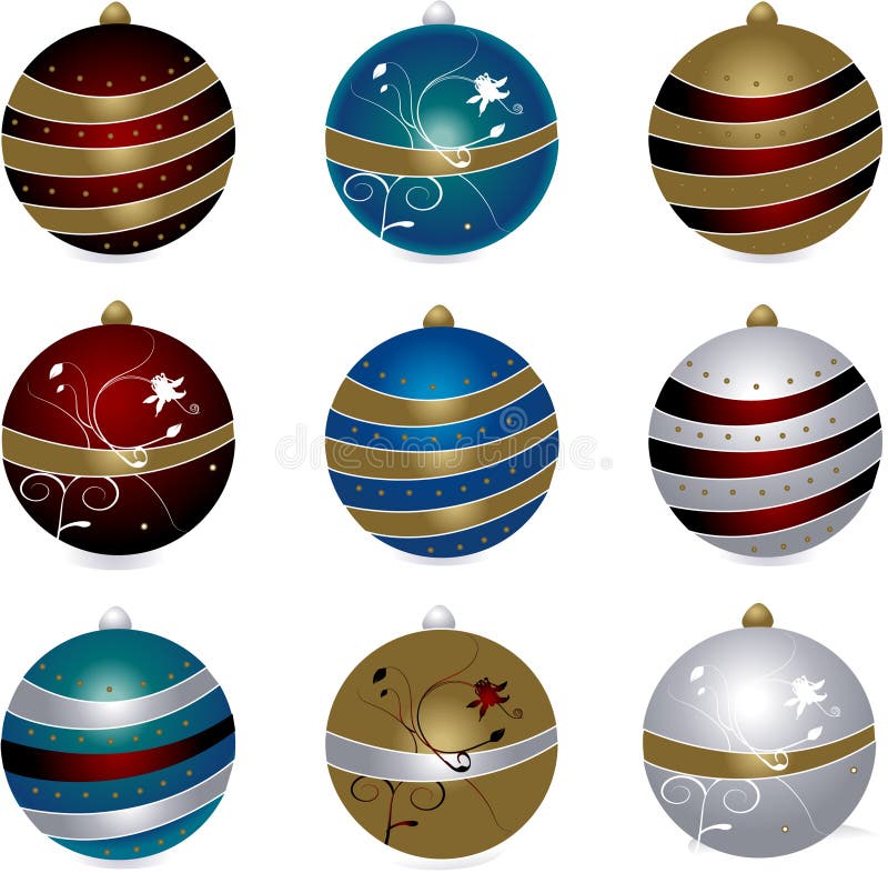 Christmas Balls Picture. Image 3985524