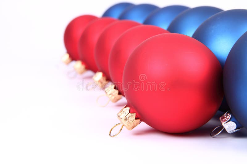 Christmas balls background