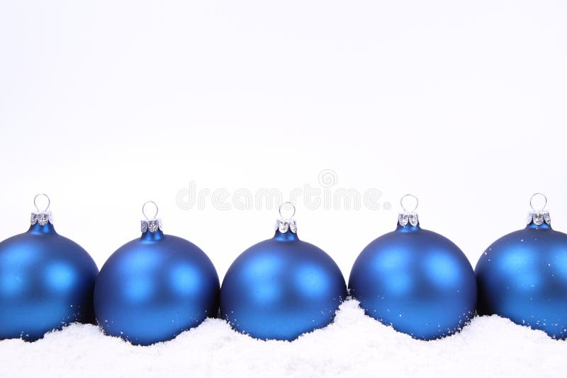 Christmas balls background
