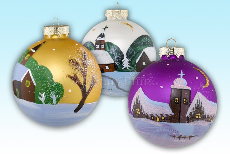 349 Christmas Balls Hand Painted Stock Photos Free & RoyaltyFree
