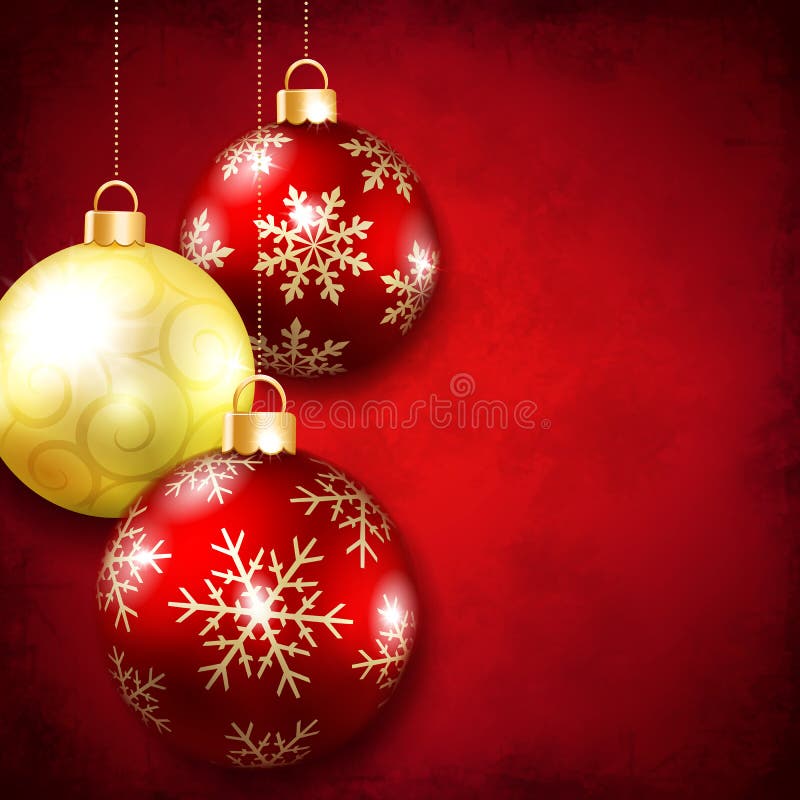 Christmas Balls with Italian Flag Stock Illustration Illustration of