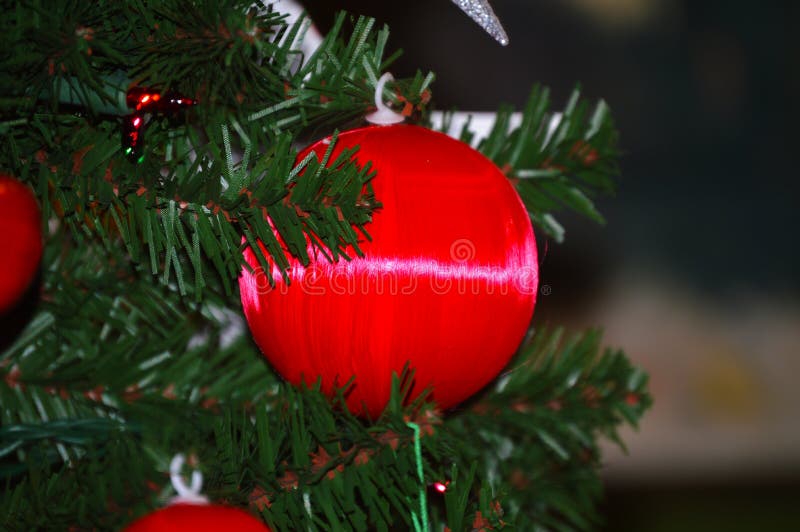 Christmas balls tree decoration