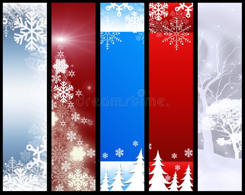 Christmas banners