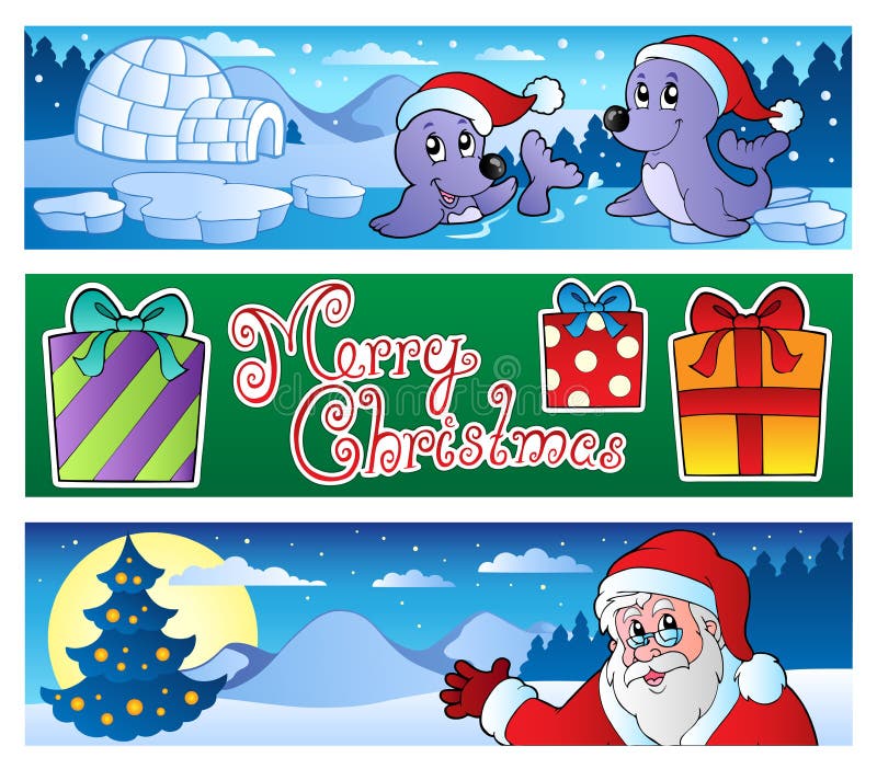 Christmas banners collection 3