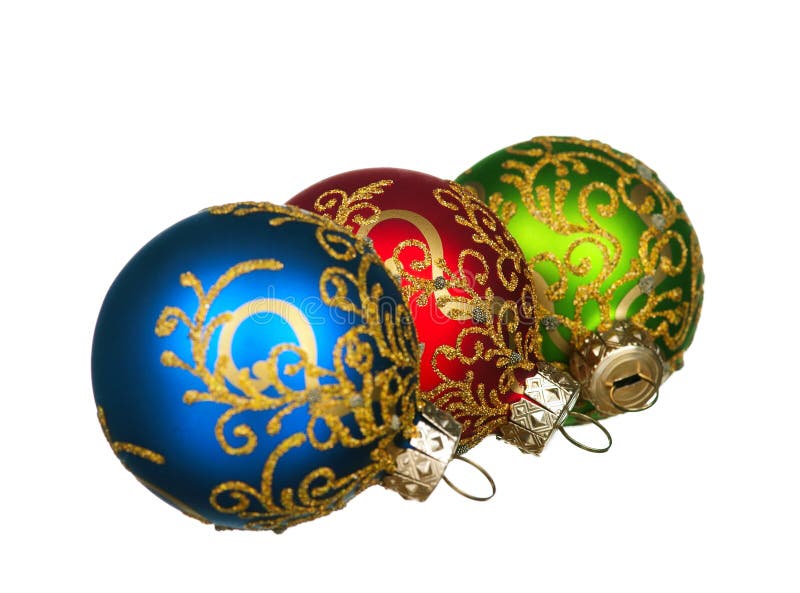 Christmas baubles stock image. Image of close, holiday 21426269