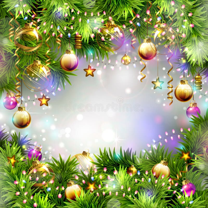 Christmas baubles stock vector. Illustration of balls - 49823567