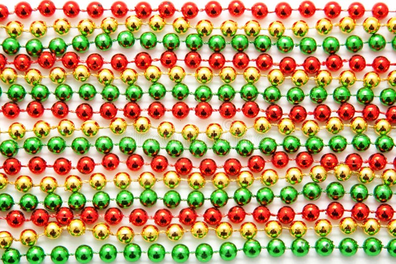 Christmas beads stock photo. Image of merry, christmastime 27672342