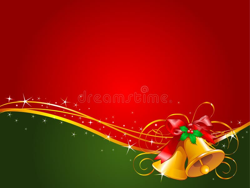 Christmas bells background