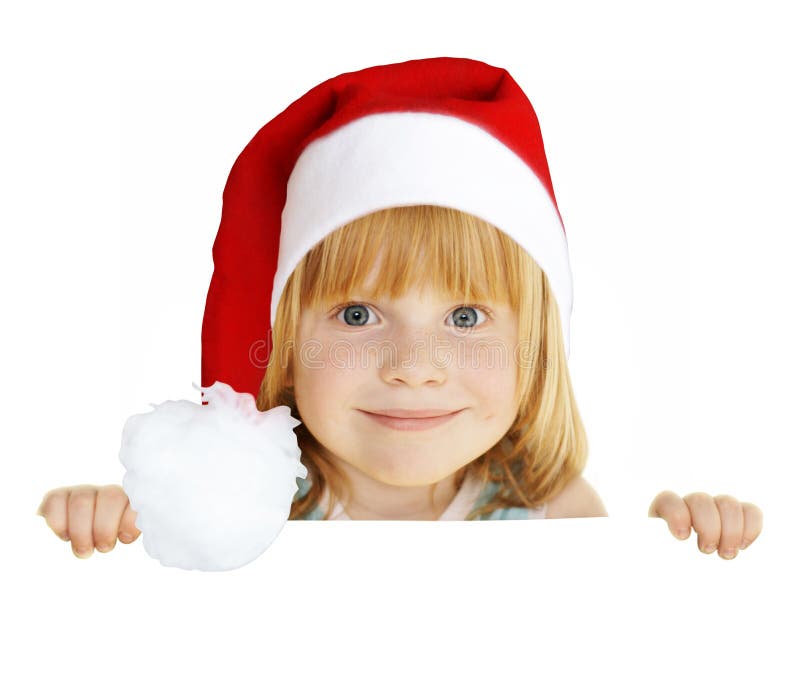 Funny santa festive stock photo. Image of christmas, girl - 7065652