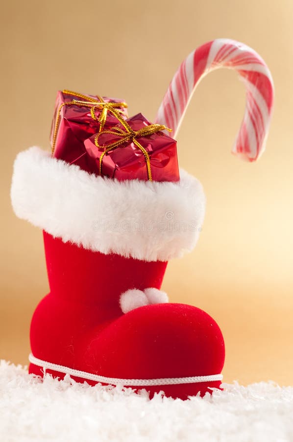 Christmas Boot stock image. Image of seasonal, gift, merry 22226487