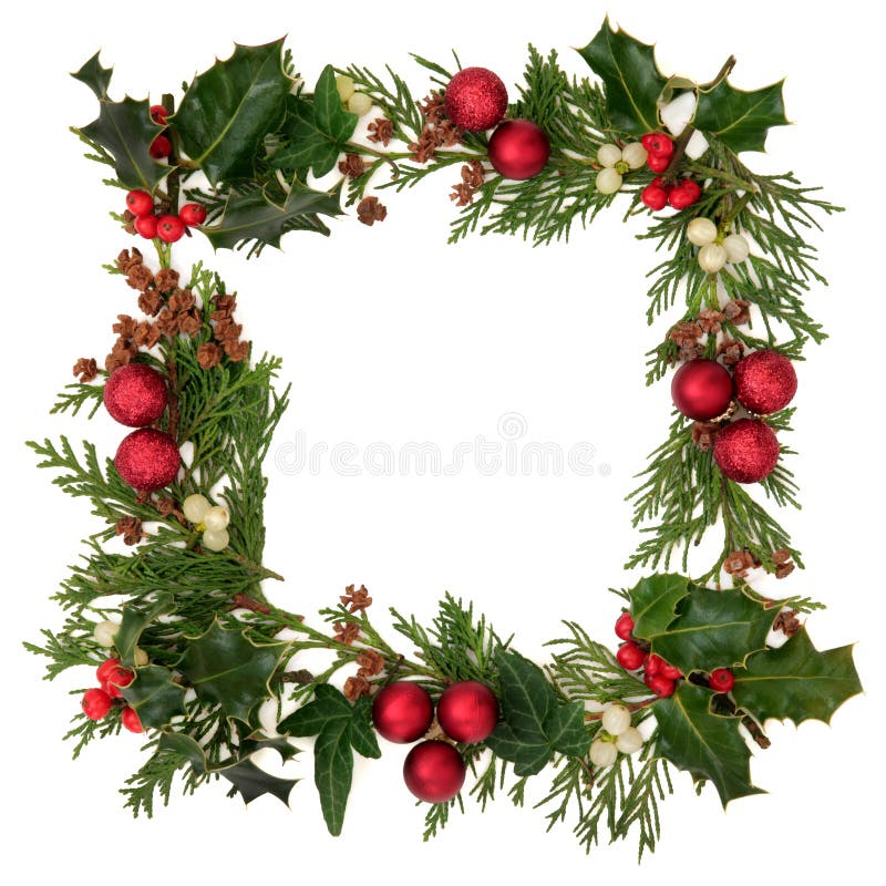 Christmas Border stock photography Christmas Border stock photography