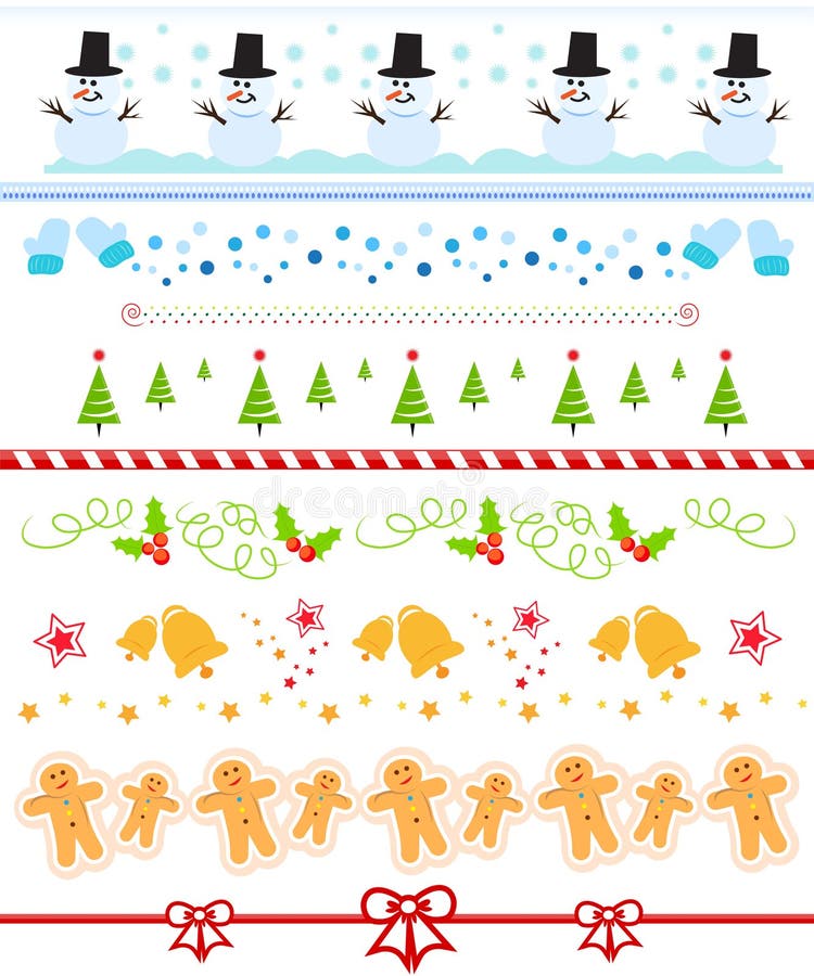 Christmas border collection