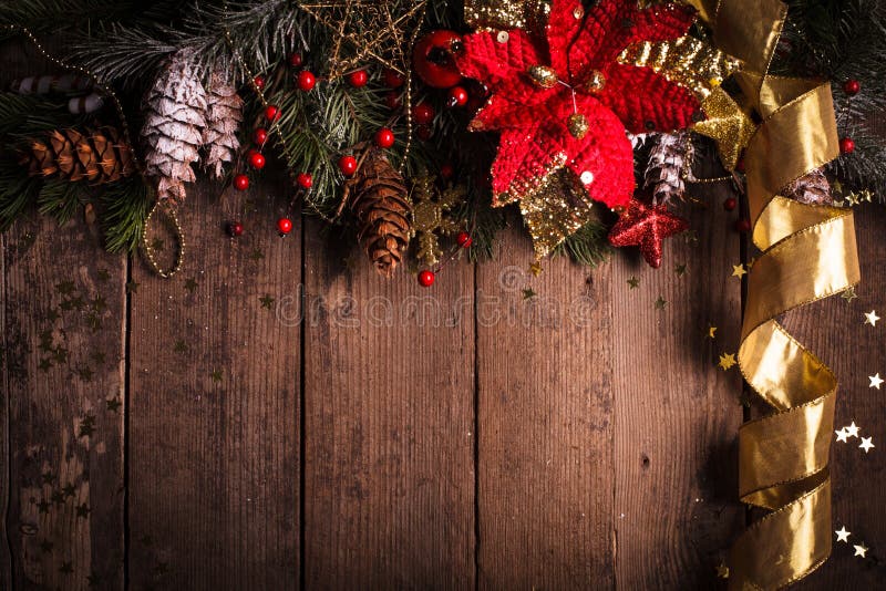 Christmas border design stock photo. Image of coniferous - 27948646