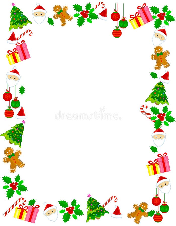 Christmas border / frame