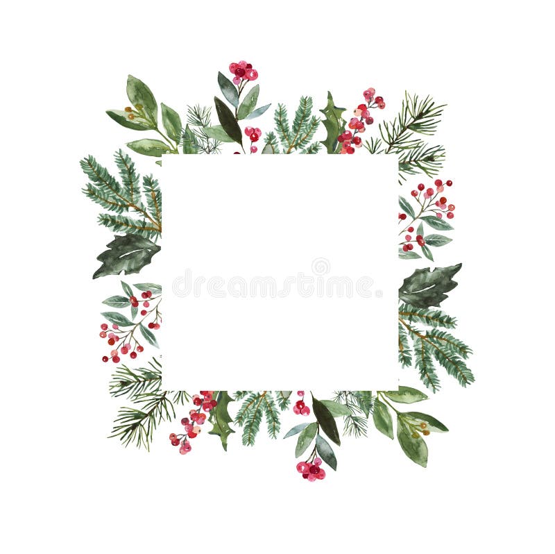 Christmas Border stock image. Image of winter, xmas, frame - 33583165