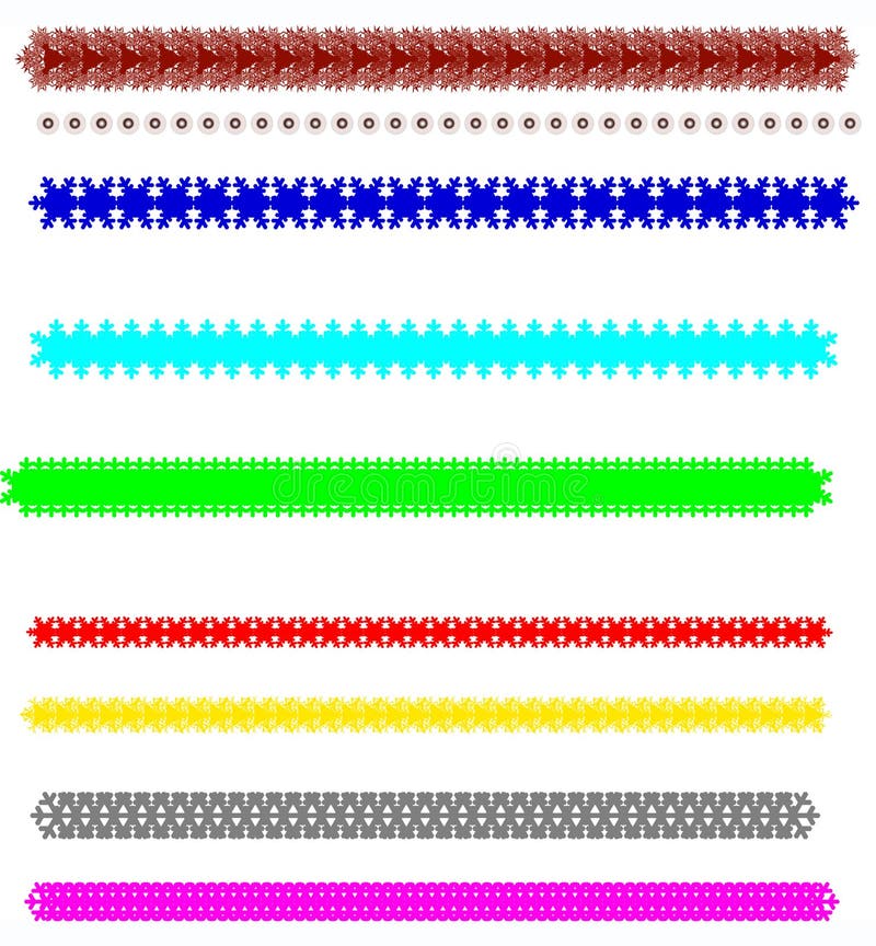 Christmas borders.. royalty free illustration Christmas borders.. royalty free illustration
