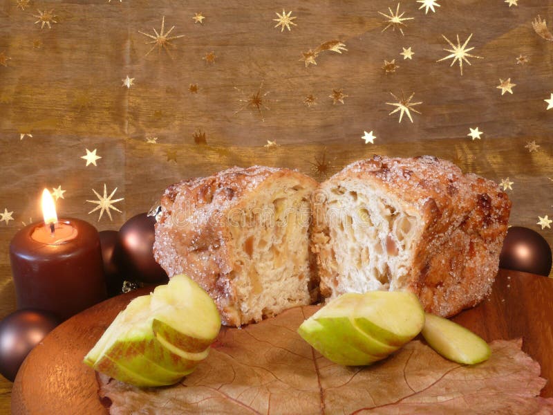 Christmas cake royalty free stock image