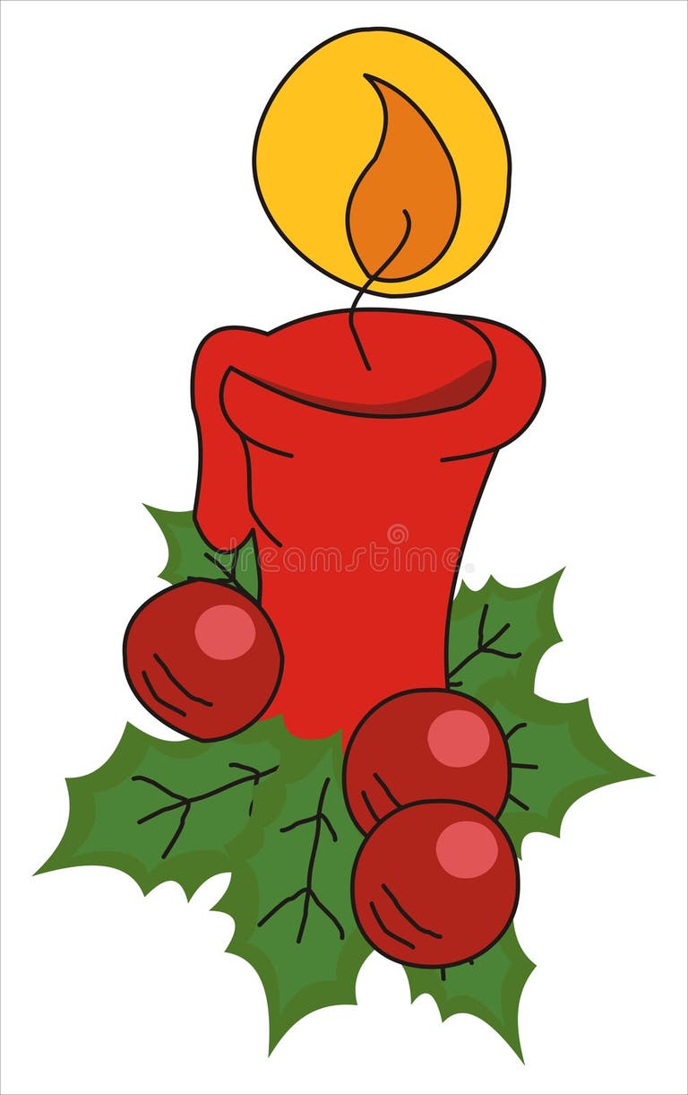 Christmas Candle Stock Illustrations 108,143 Christmas Candle Stock
