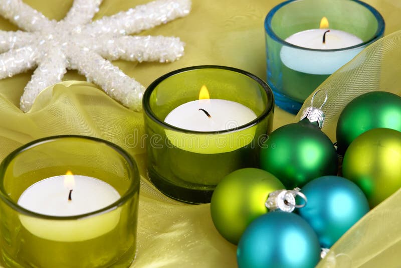 Christmas candles