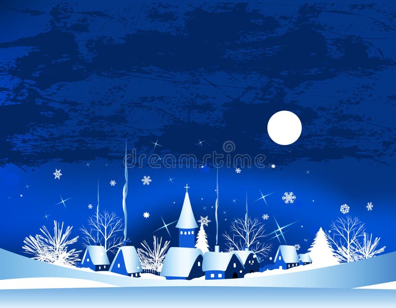 Christmas card stock illustration