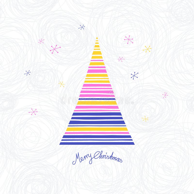 Christmas card design stock vector. Illustration of beautiful 75400292