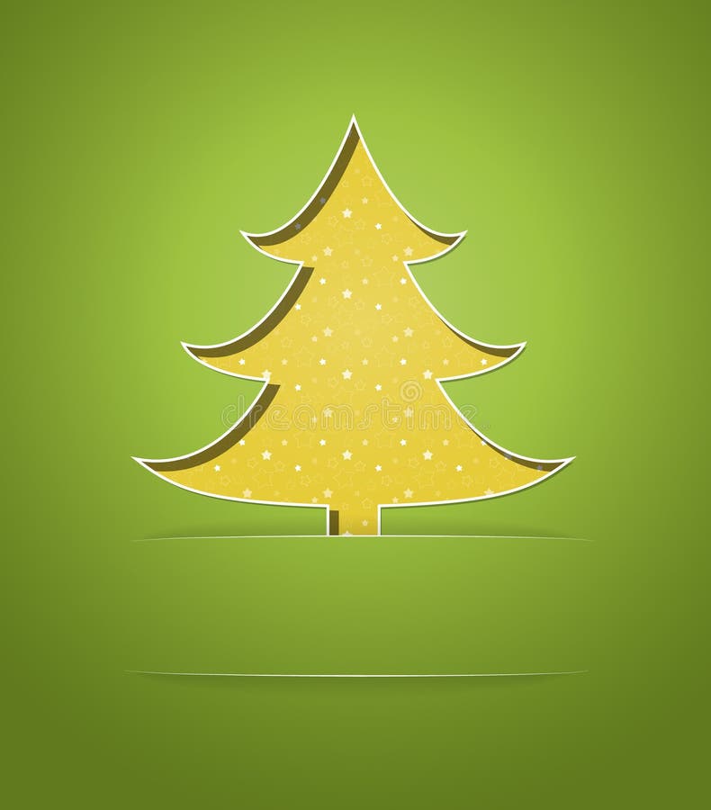 Abstract Christmas Tree Clip Art 2 Stock Illustration - Illustration of ...