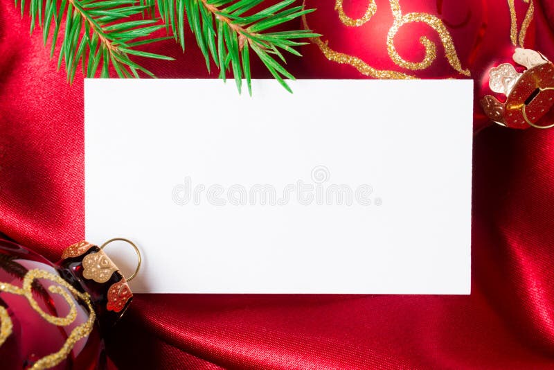 Christmas card royalty free stock photography