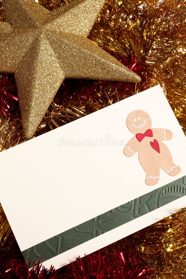 Christmas card with space stock photography Christmas card with space stock photography