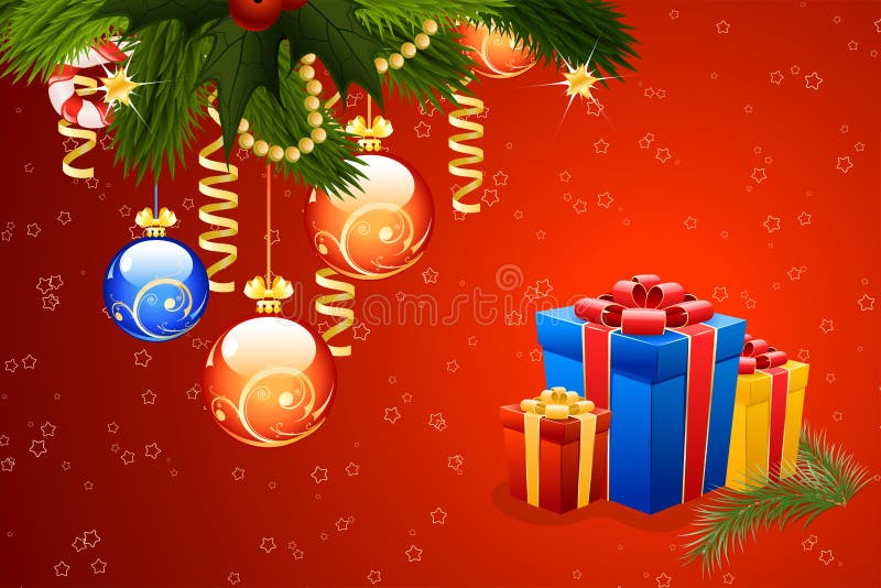 Christmas Card Template stock vector. Illustration of candy - 34586145