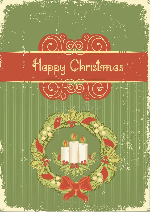 Red Vintage Christmas Background Stock Illustrations 129,693 Red
