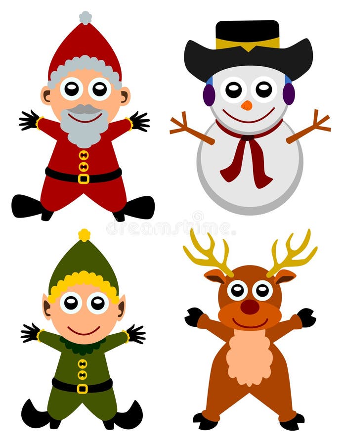 Christmas Characters Picture. Image 21769389