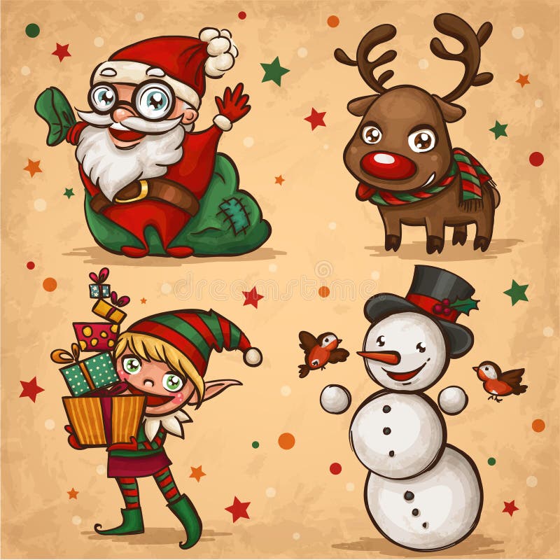 Christmas characters