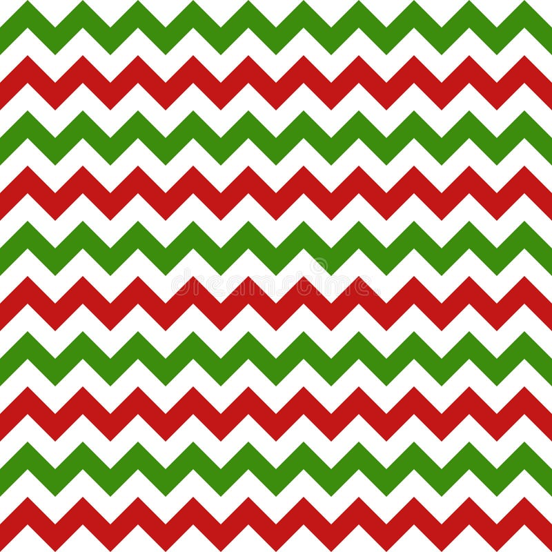 Christmas chevron seamless pattern royalty free illustration