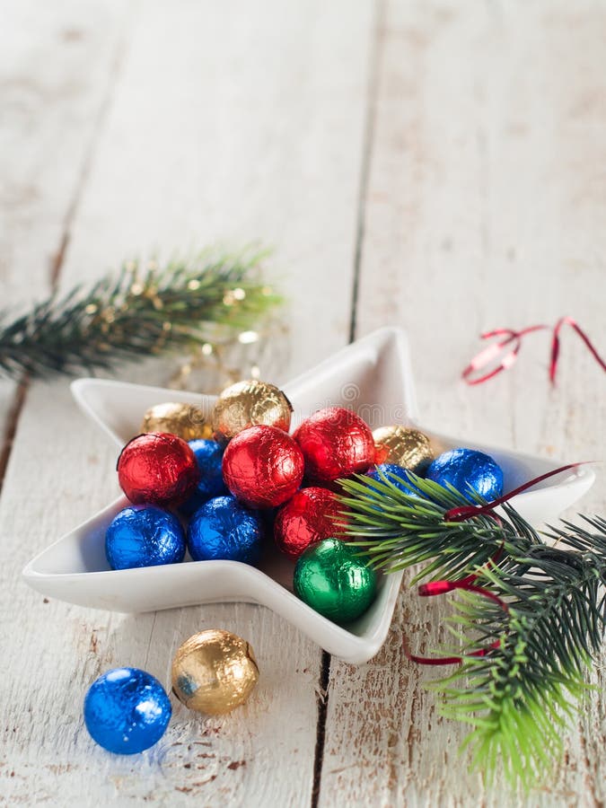 Christmas chocolate candy stock image. Image of holiday 45055999