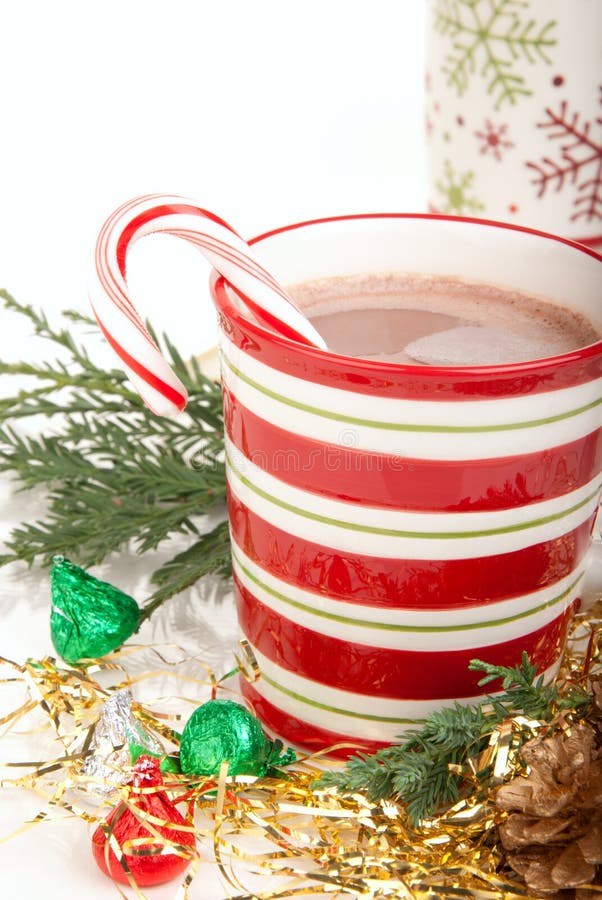 Christmas cocoa drink