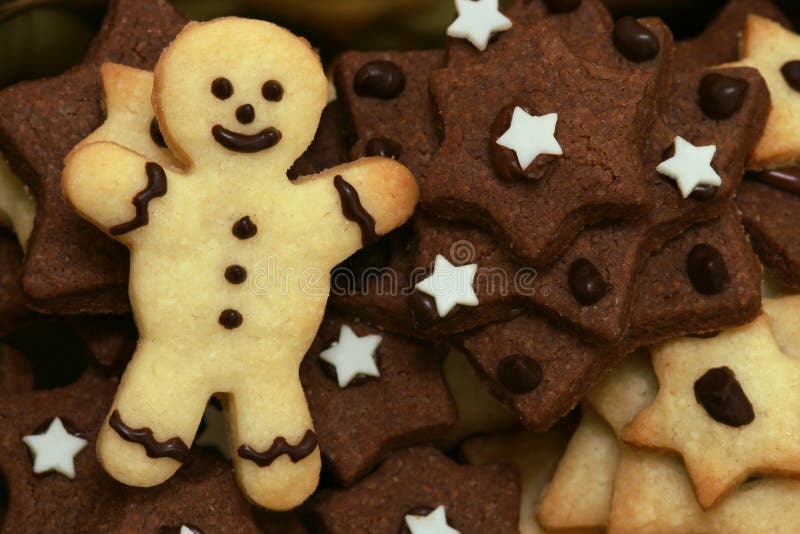 Christmas cookies royalty free stock photography