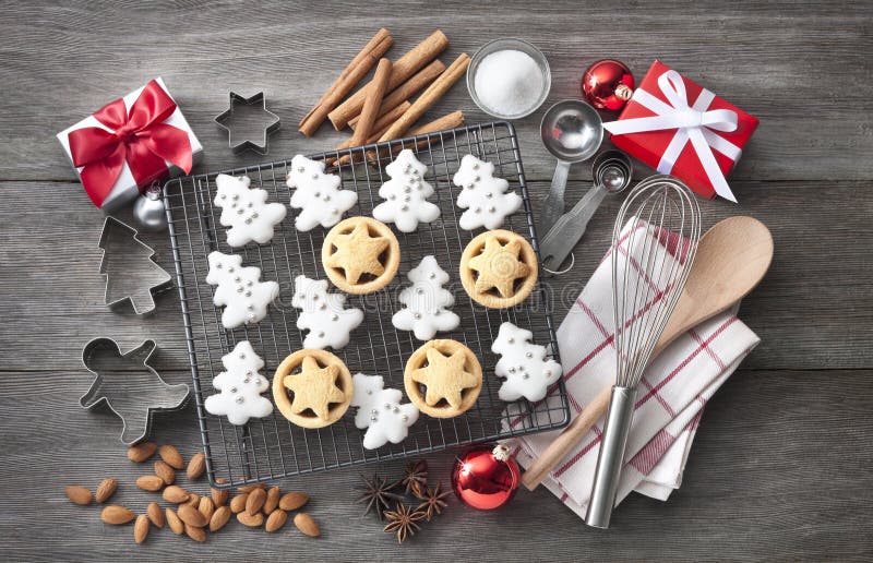 Christmas Holiday Cookies Baking stock images Christmas Holiday Cookies Baking stock images