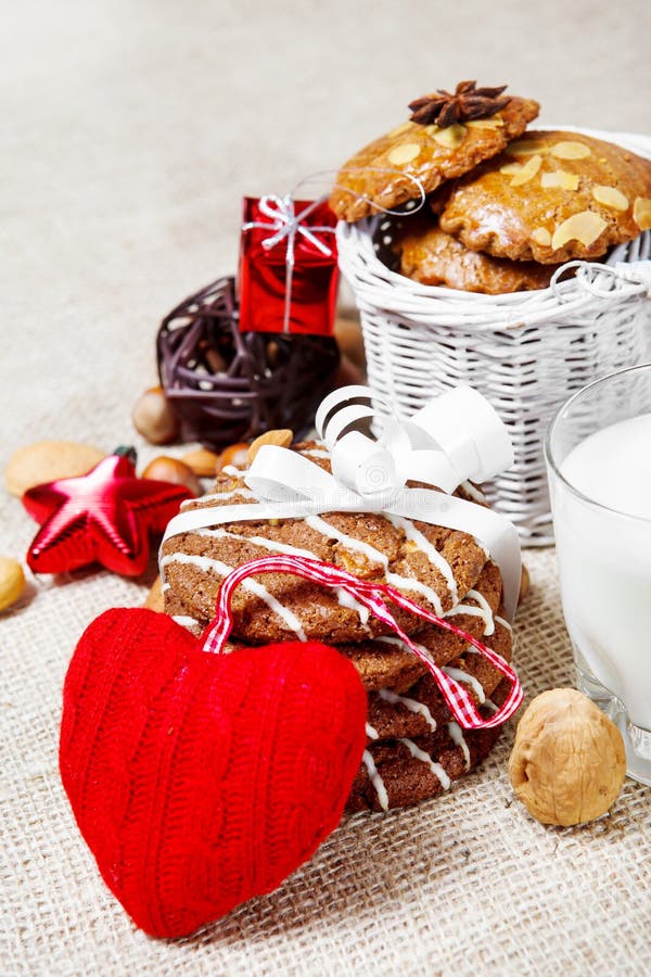 Christmas cookies and decoration