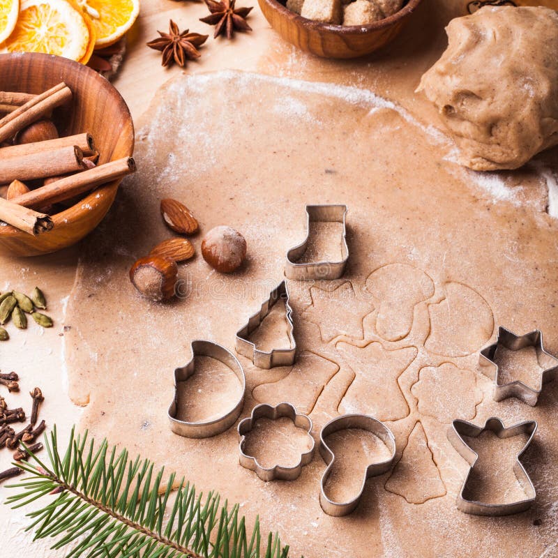 Christmas cooking stock images