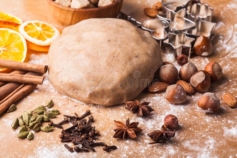 Christmas cooking royalty free stock images