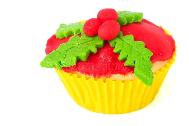 Christmas cupcake