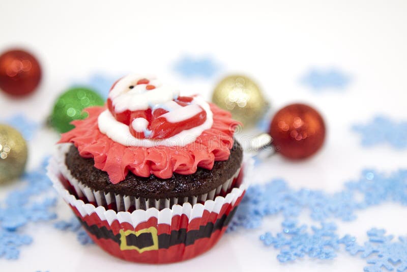 Christmas cupcake