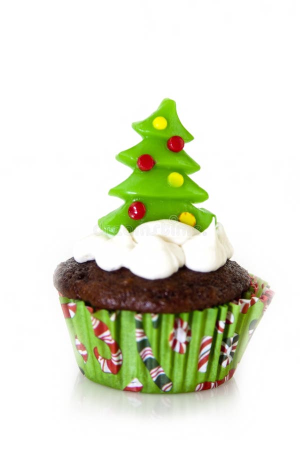 Christmas cupcake
