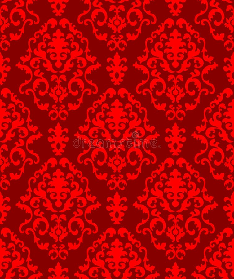 Christmas damask pattern royalty free illustration Christmas damask pattern royalty free illustration