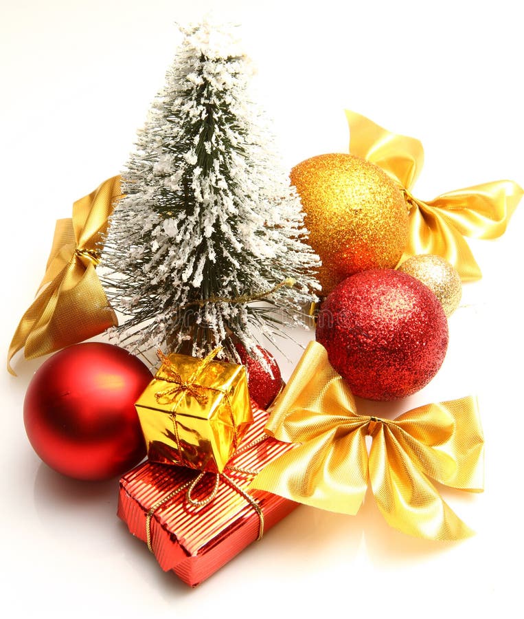 Christmas Card Gift Boxes Christmas Decorations Stock Photo Image of