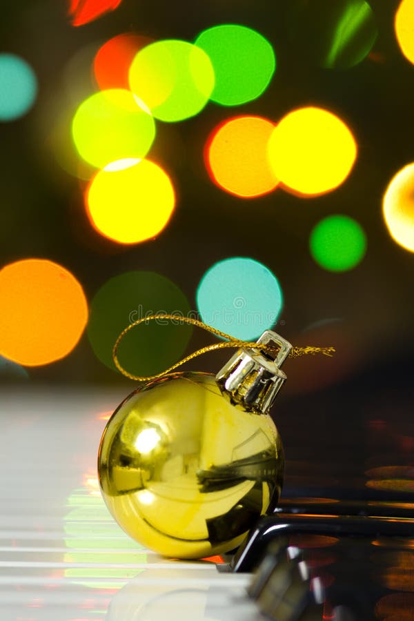 Christmas decoration stock image. Image of music, season 22210547