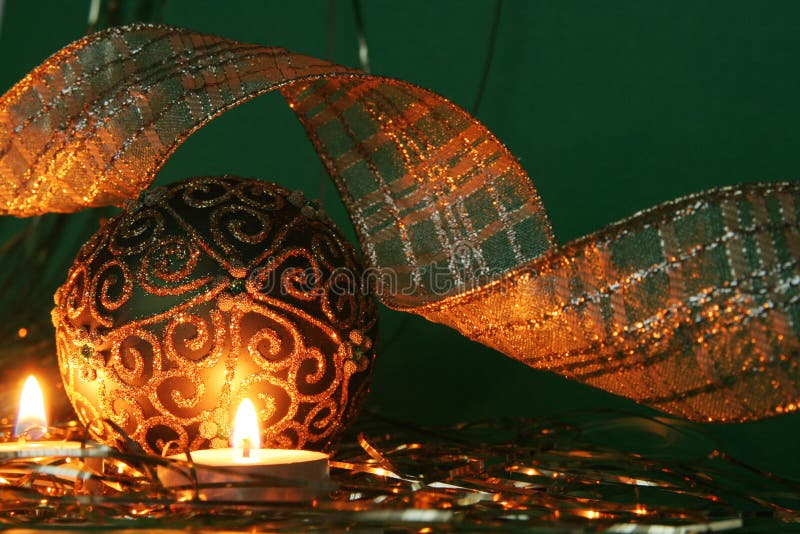 Christmas decoration stock photo