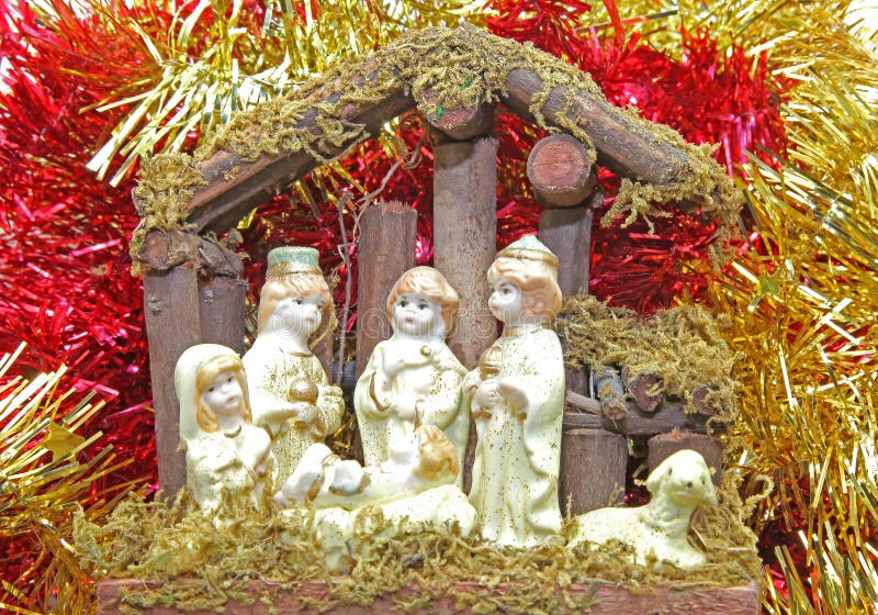 Christmas Decoration Bethlehem Stock Photo Image of yule, glitter