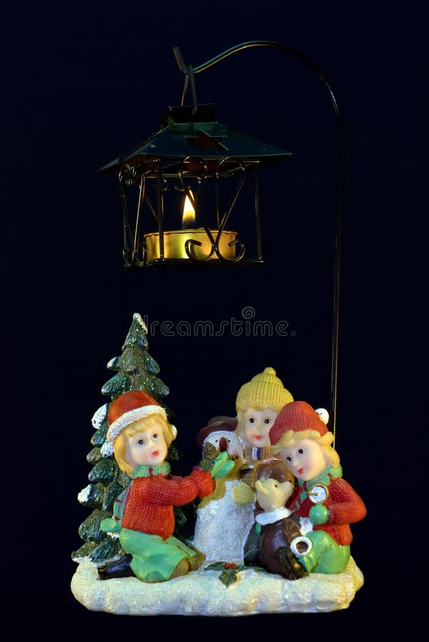 Christmas decoration with candle